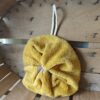 Fleur de douche lavable , Jaune Topaze