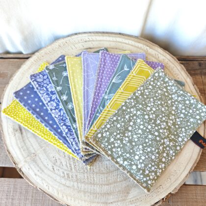 Papier toilette lavable (avec ou sans pressions)