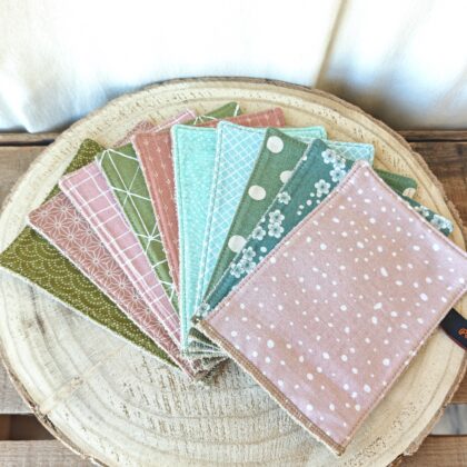 Papier toilette lavable (avec ou sans pressions)