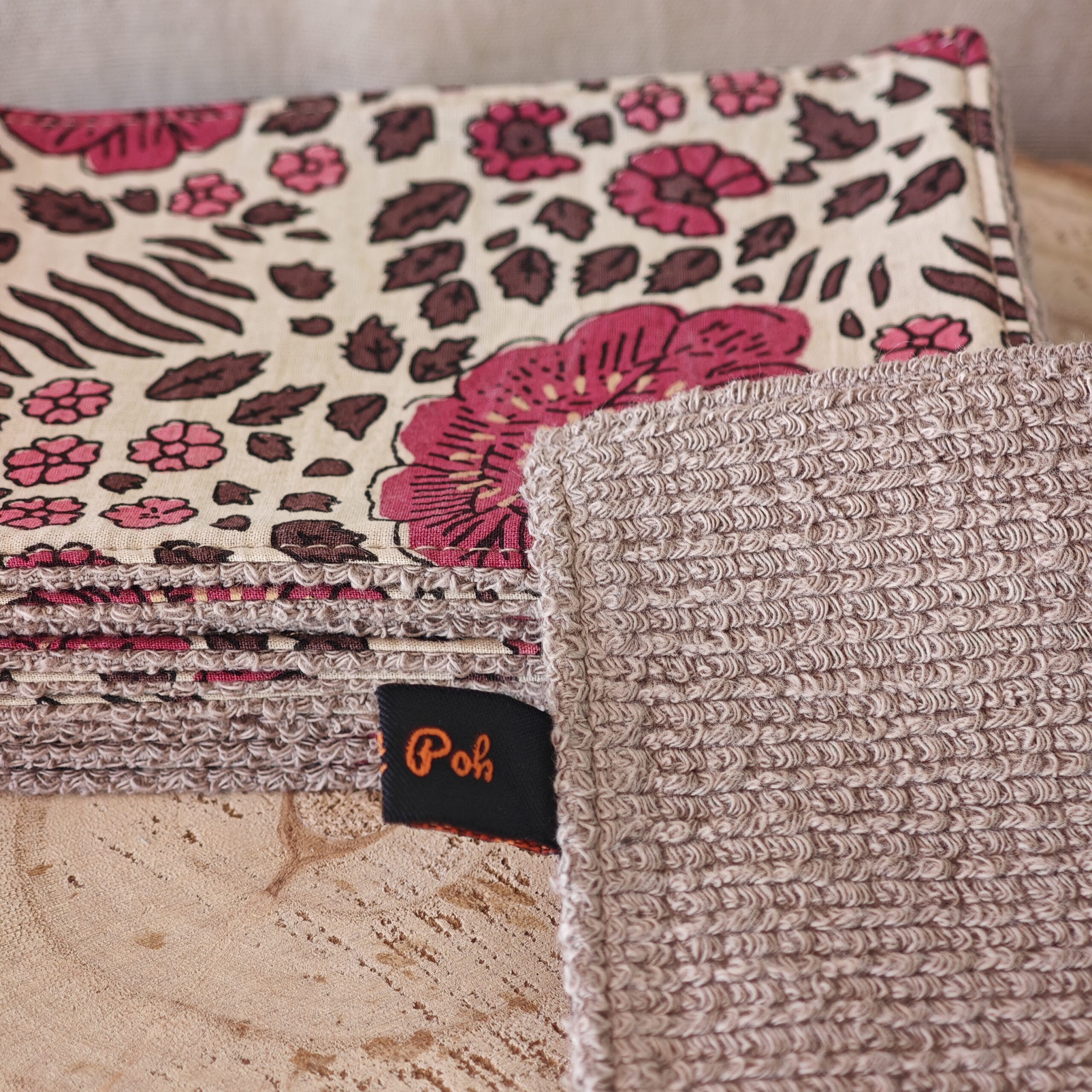 Papier toilette lavable (avec ou sans pressions) – Image 3