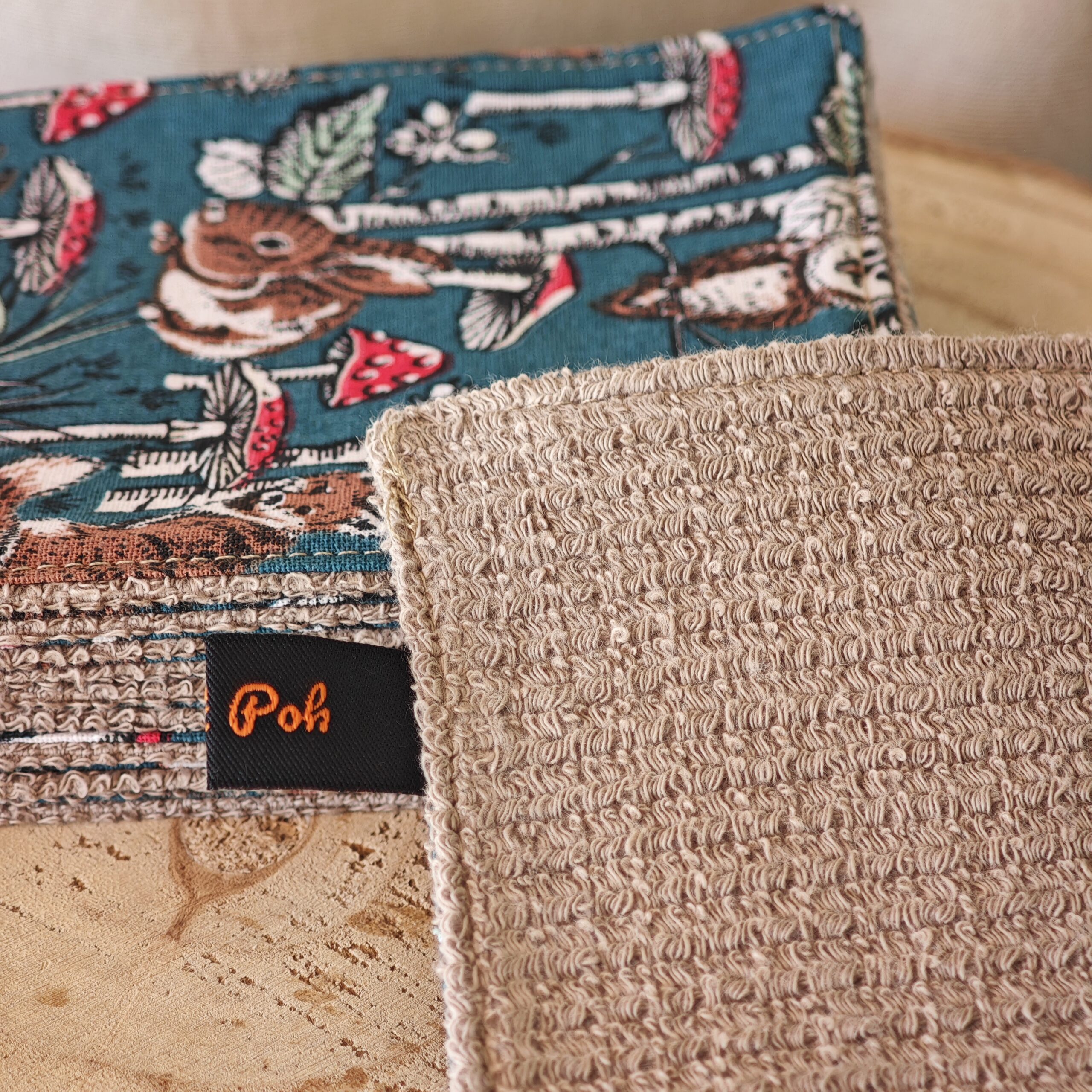 Papier toilette lavable (avec ou sans pressions) – Image 3