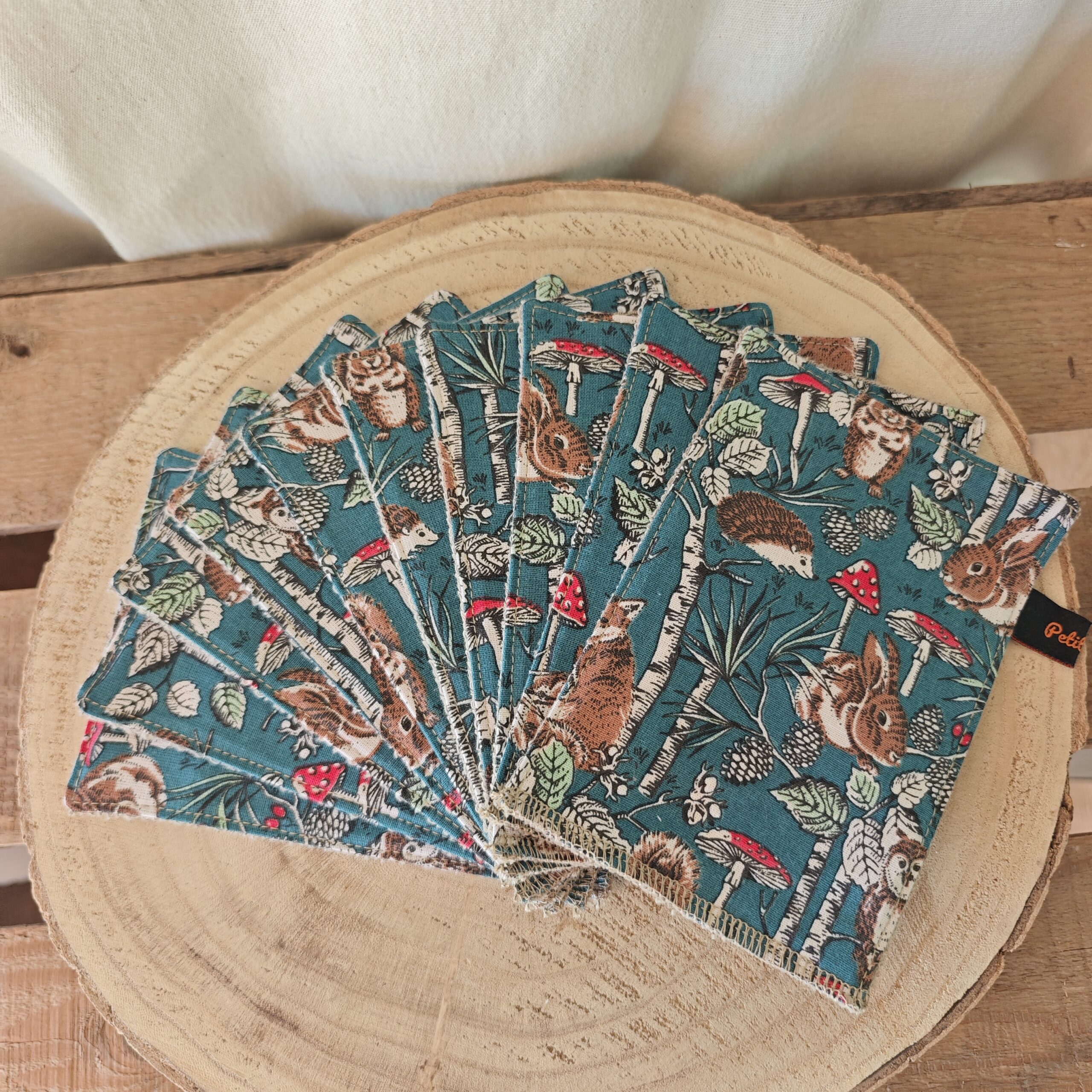 Papier toilette lavable (avec ou sans pressions)