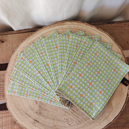 Papier toilette lavable (avec ou sans pressions)