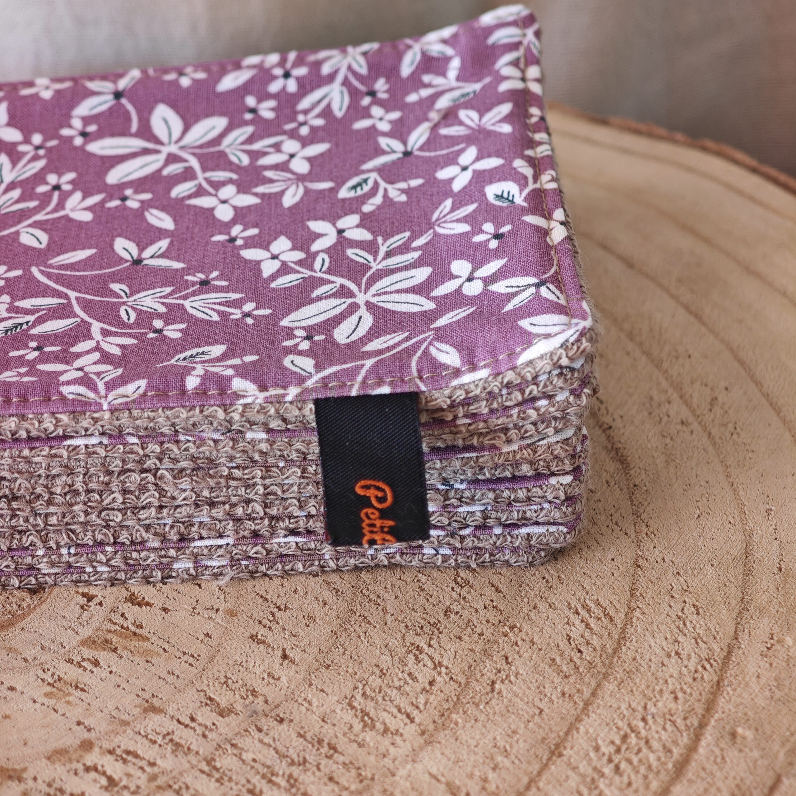 Papier toilette lavable (avec ou sans pressions) – Image 2