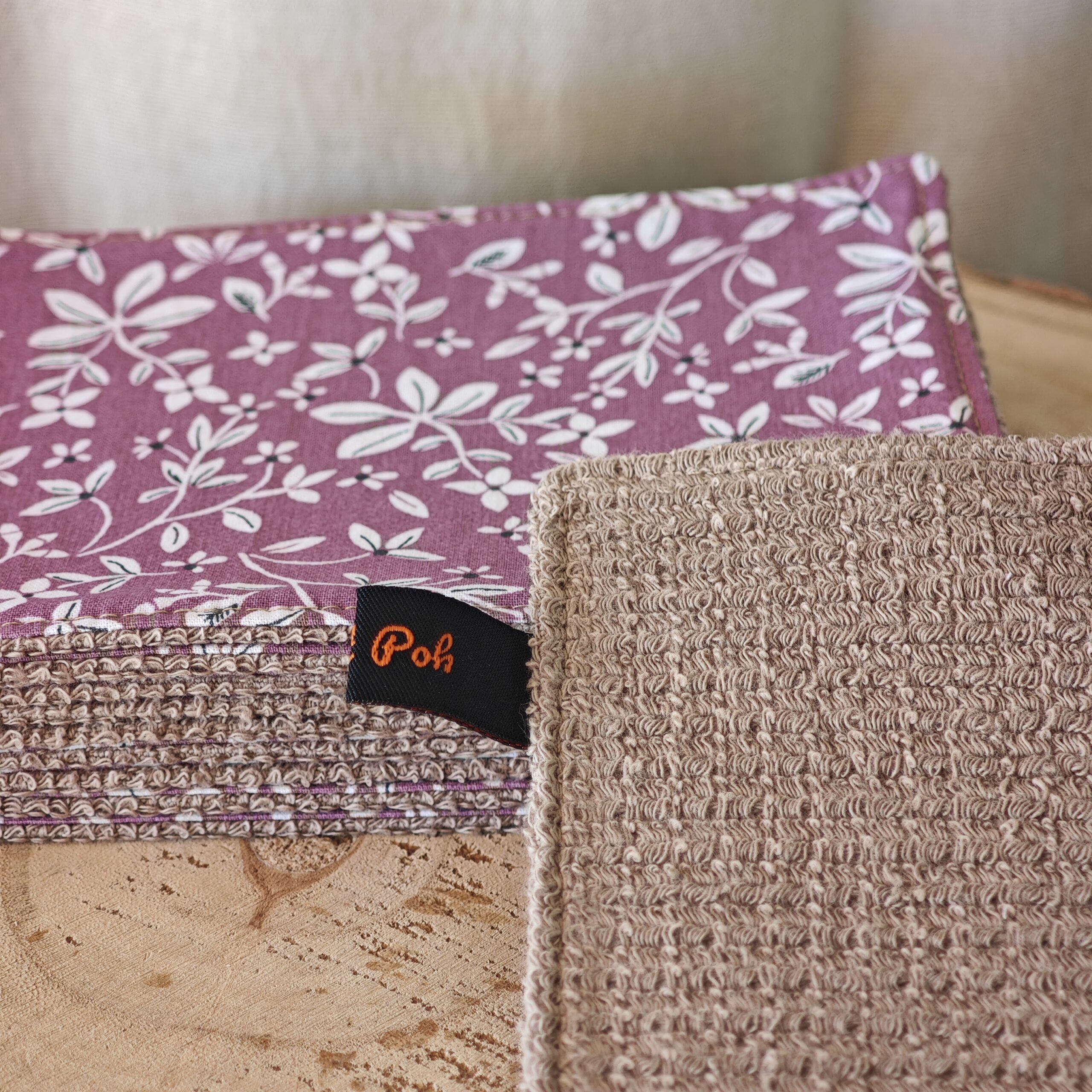 Papier toilette lavable (avec ou sans pressions) – Image 3