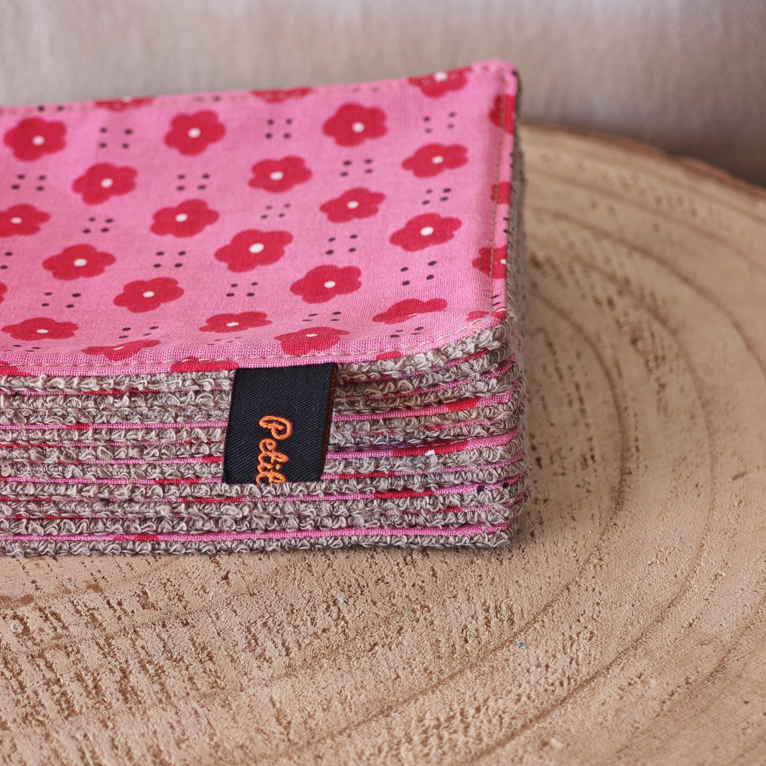 Papier toilette lavable (avec ou sans pressions) – Image 2