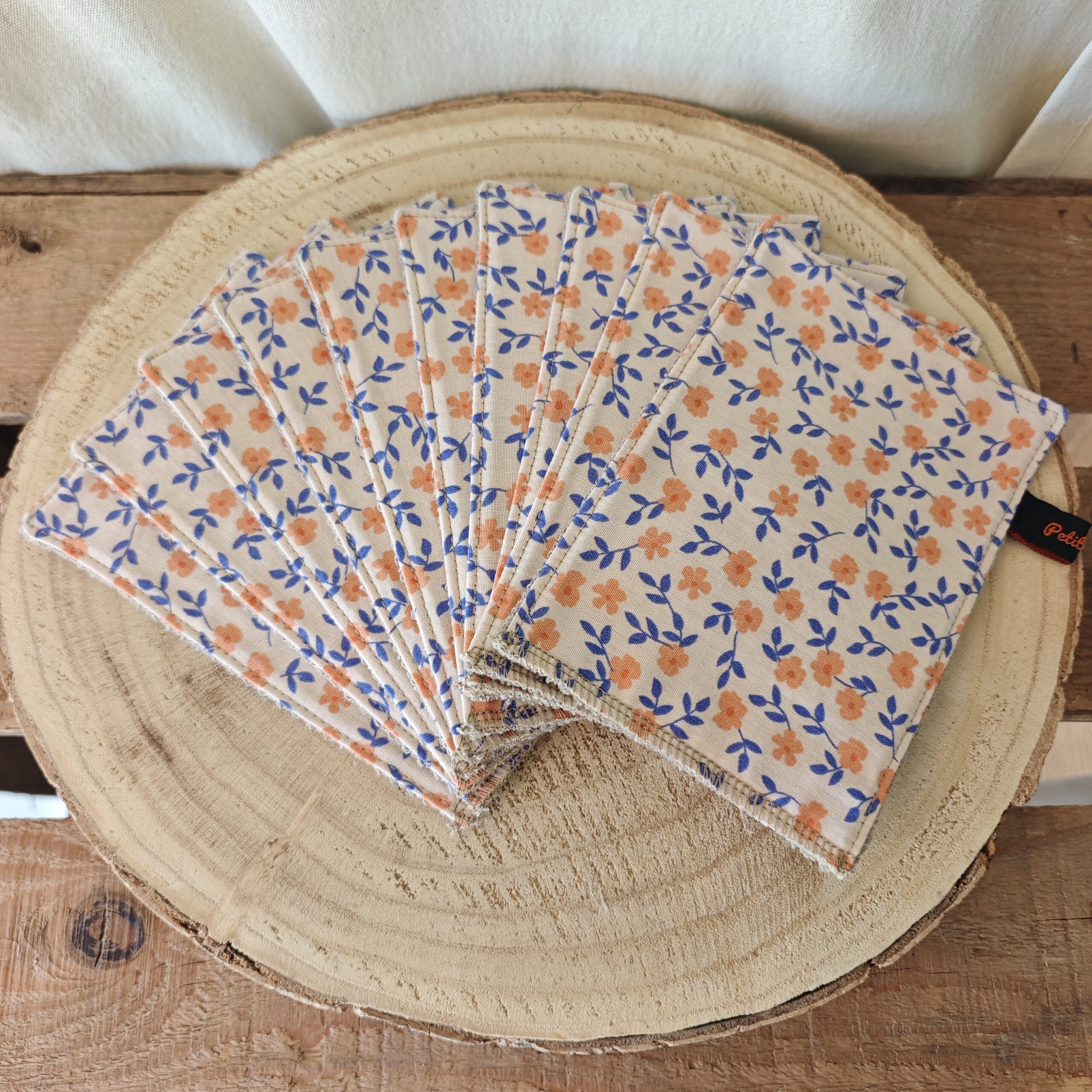Papier toilette lavable (avec ou sans pressions)