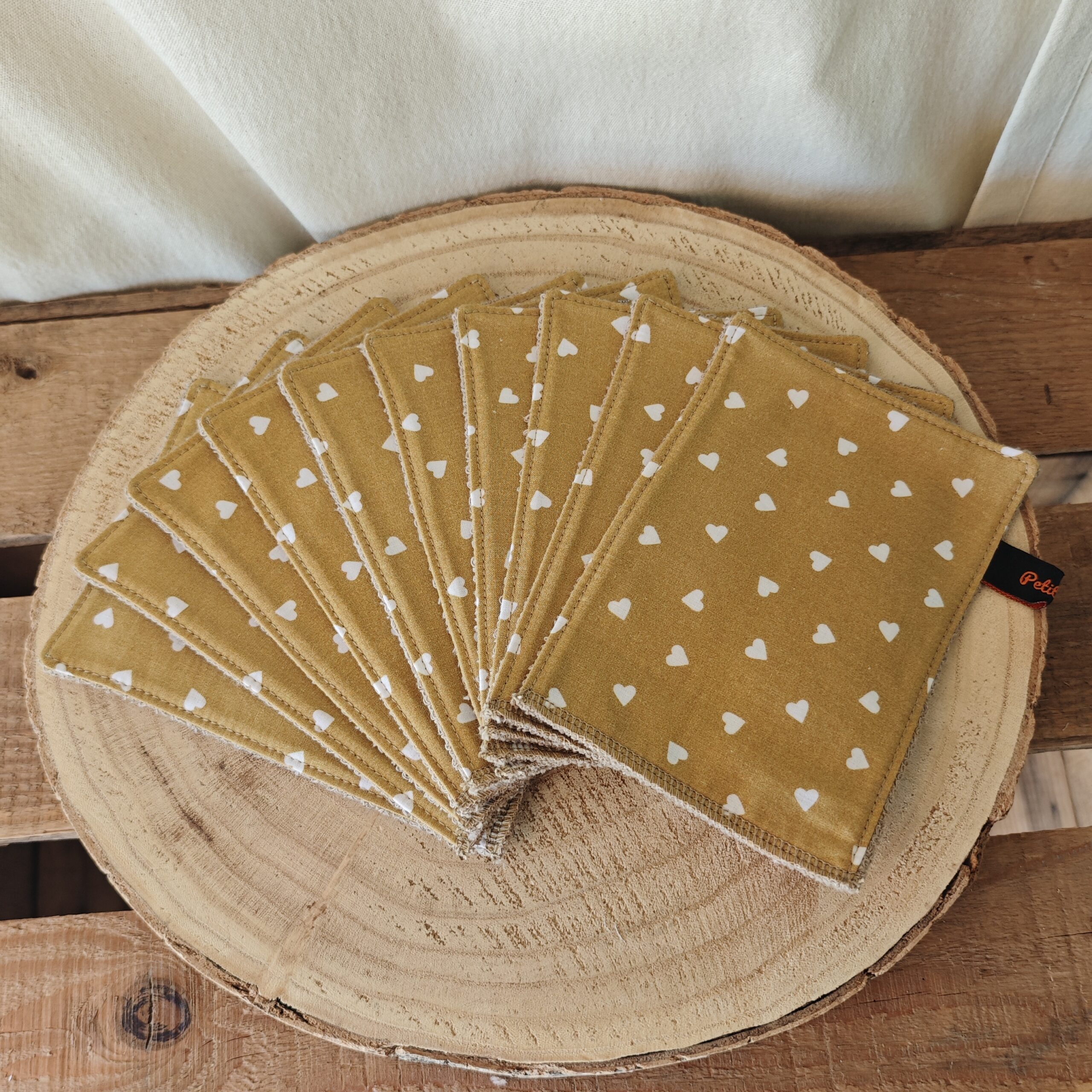 Papier toilette lavable (avec ou sans pressions)