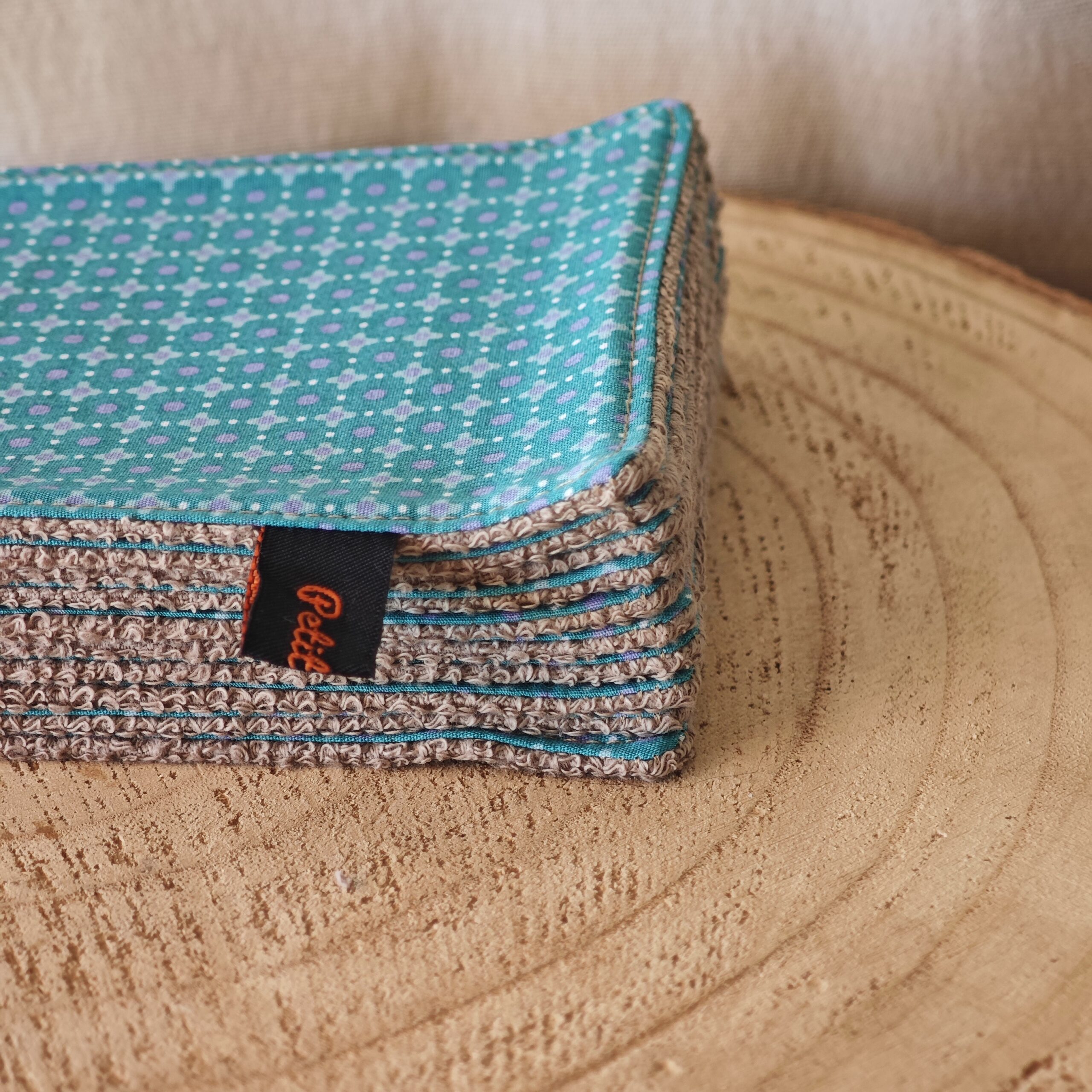Papier toilette lavable (avec ou sans pressions) – Image 2