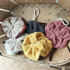 fleurs de douche lavables